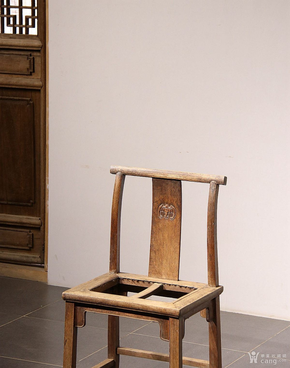 【 红柞木软屉方材灯挂椅 】