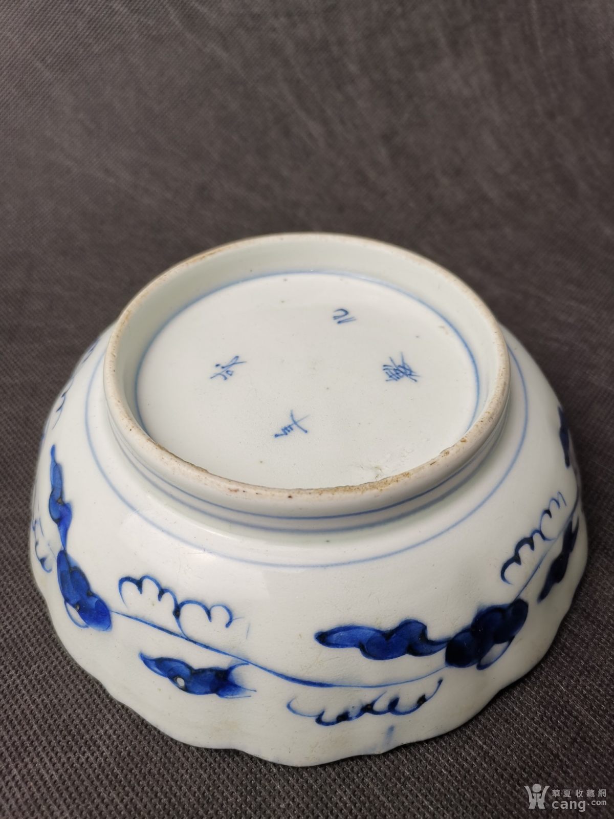 瓷器 清 清_康熙翠毛蓝花鸟纹克拉克盘