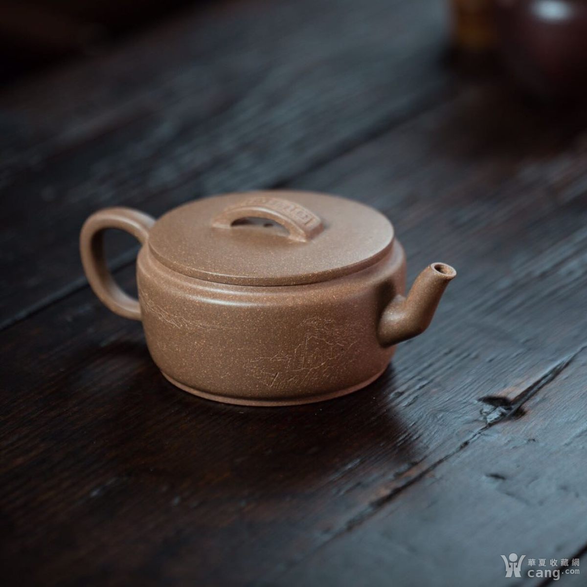 【文玩集市】 大蕴汉瓦 宜兴名家紫砂壶 全手工制作