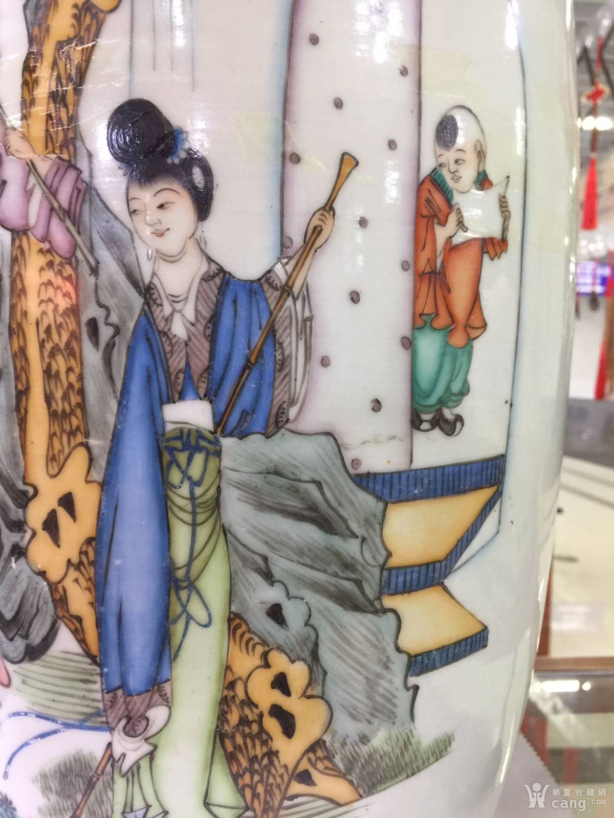 江西群益画馆孟母择邻大瓶300件