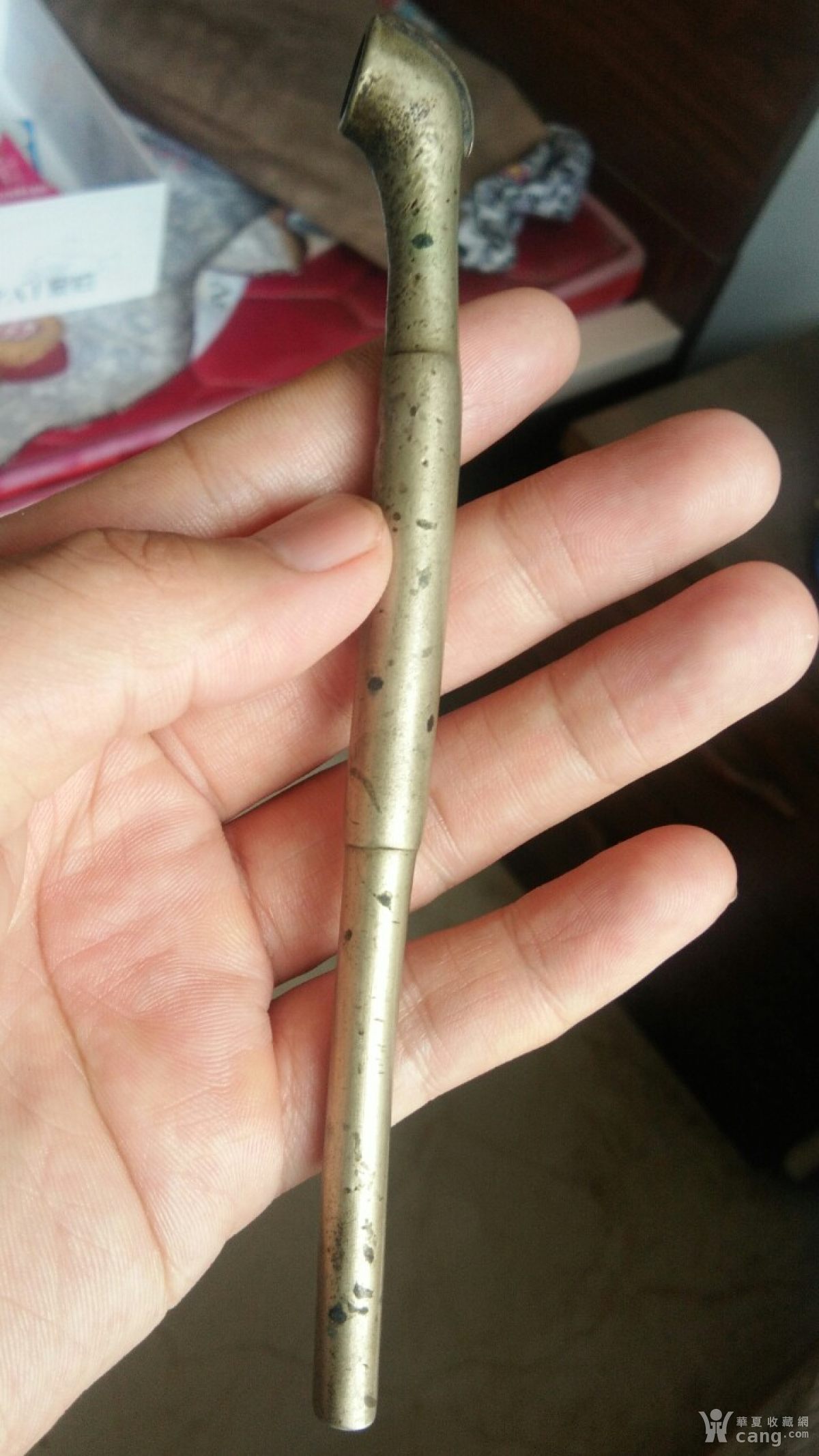 老白铜烟杆