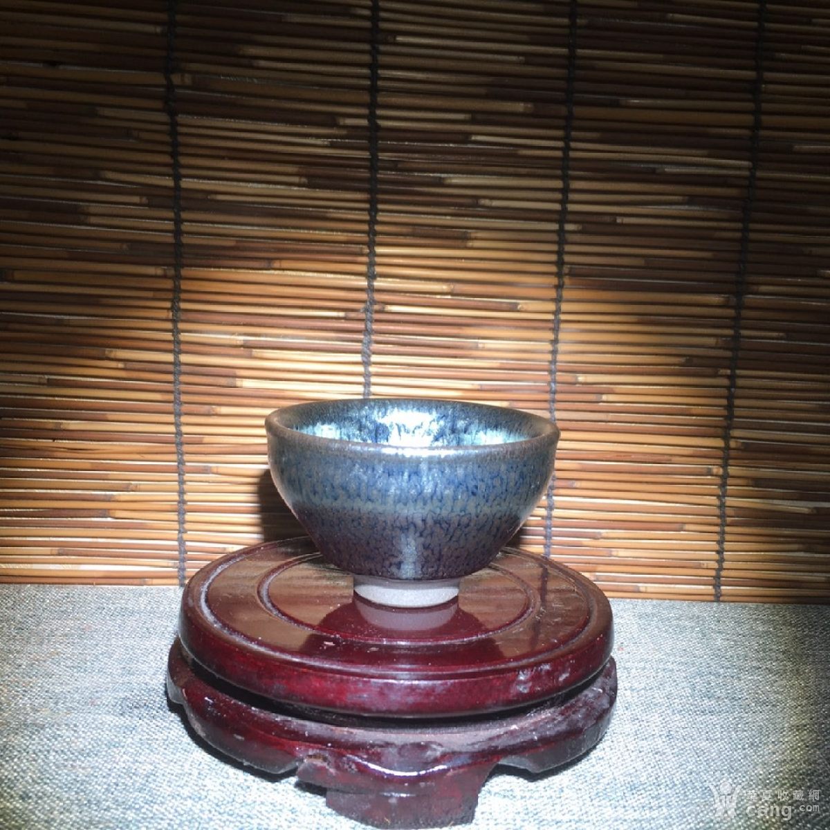 罗守华 百花纹理 百花器型 束口口径