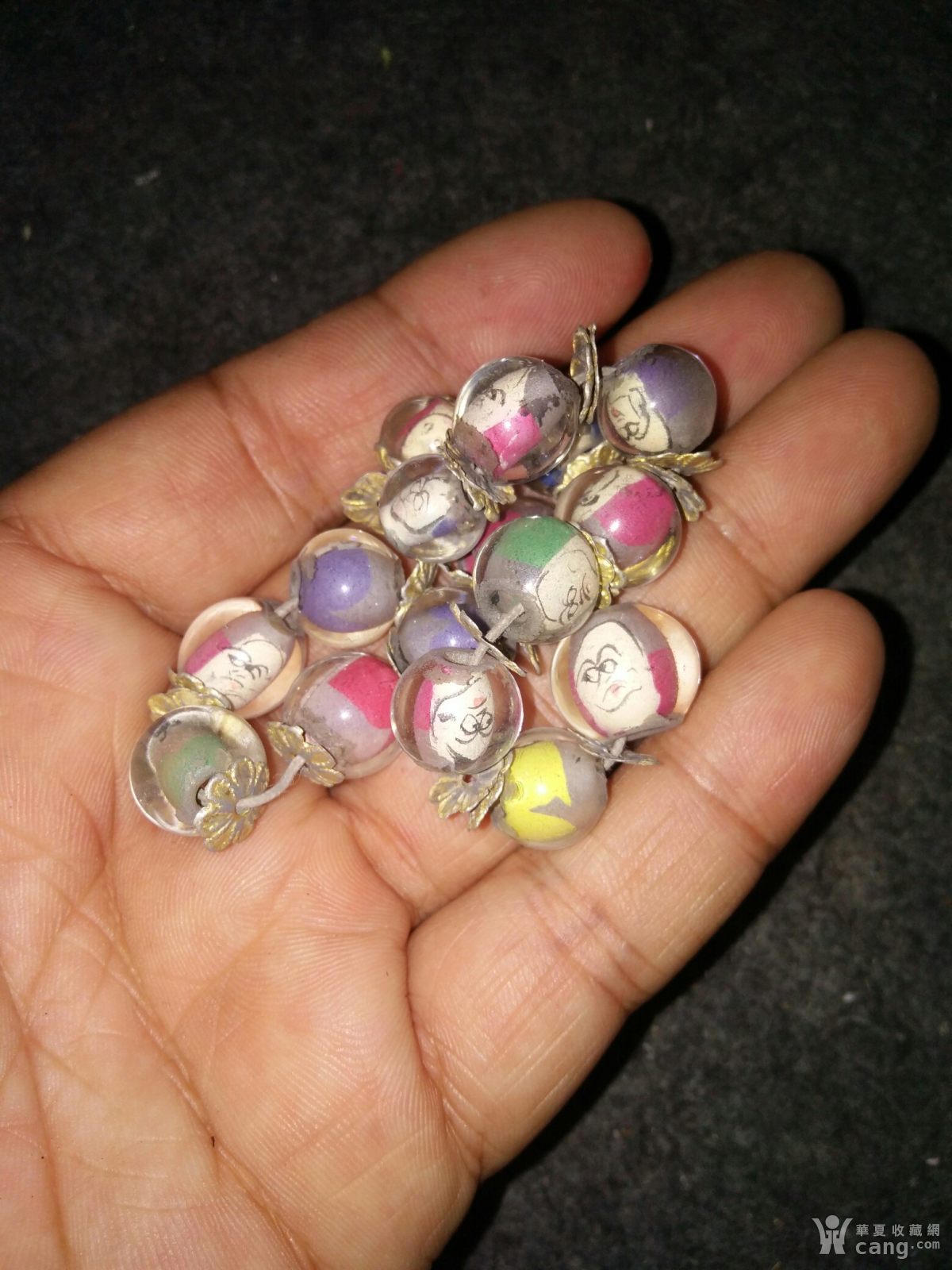 手工内画珠子手串>