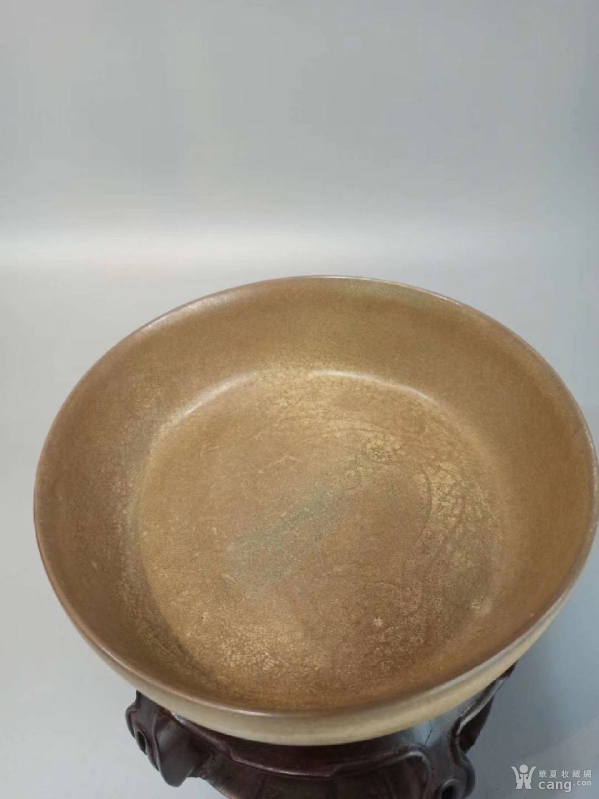 北宋汝官窑内印龙纹洗子