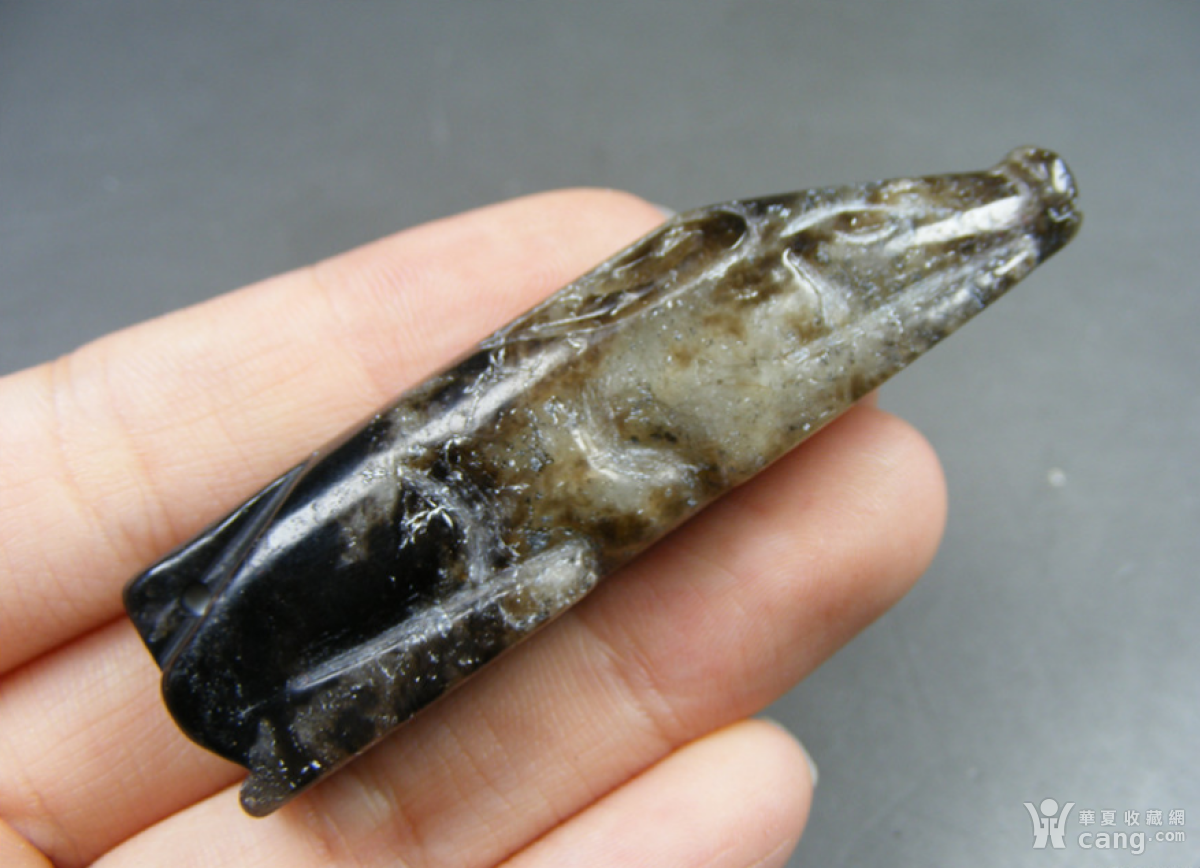 玉器 和田 k1 几十年的和田青白玉老提油仿古带沁圆雕生肖年猪大把件