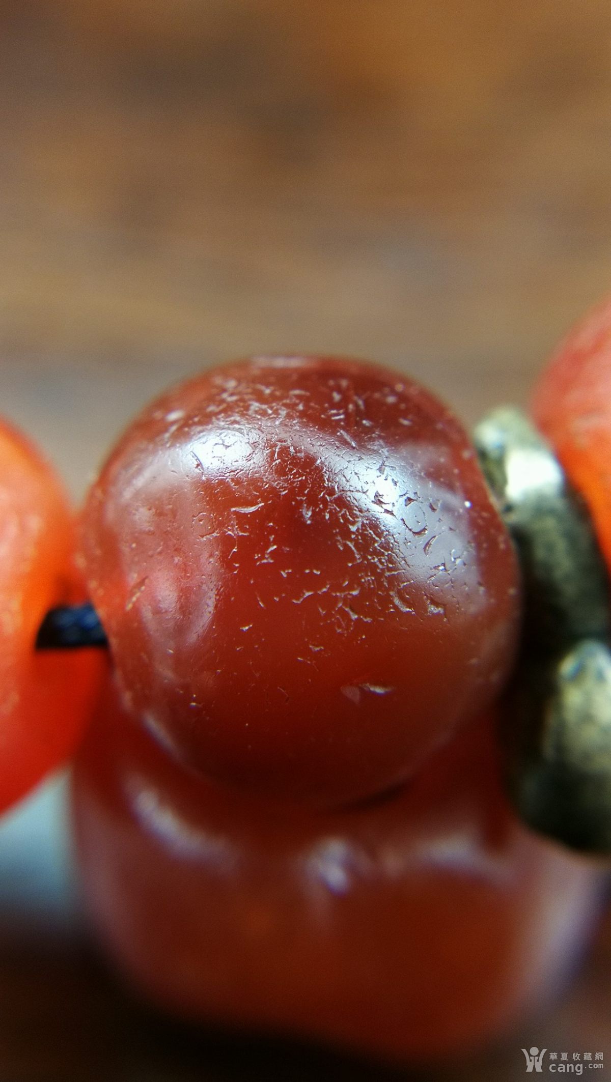 辽金时期红玛瑙手串