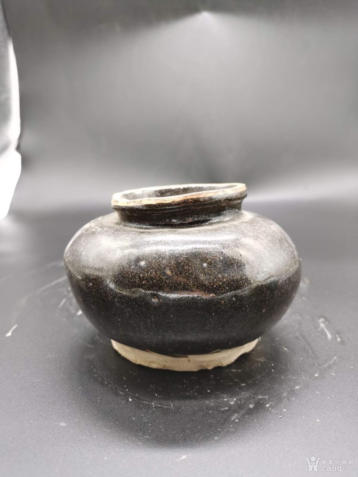 瓷器 其它 明代黑釉罐