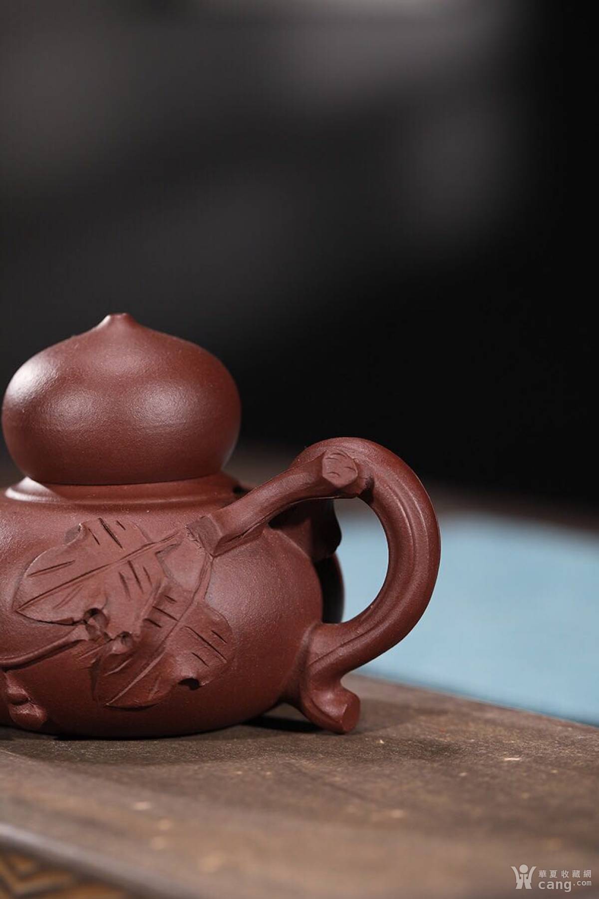 正品宜兴紫砂壶葫芦壶