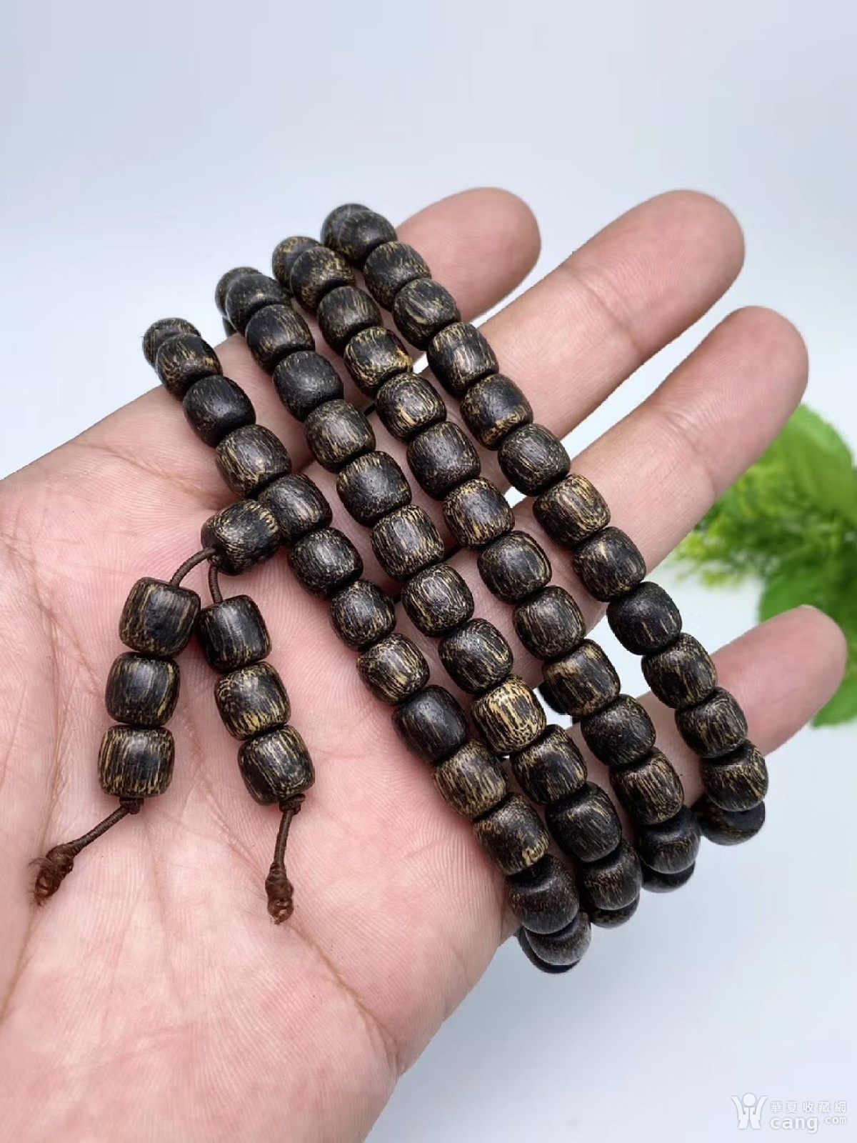 东马桶珠沉香 规格0.8*0.8cm克重36克 左右 软丝沉