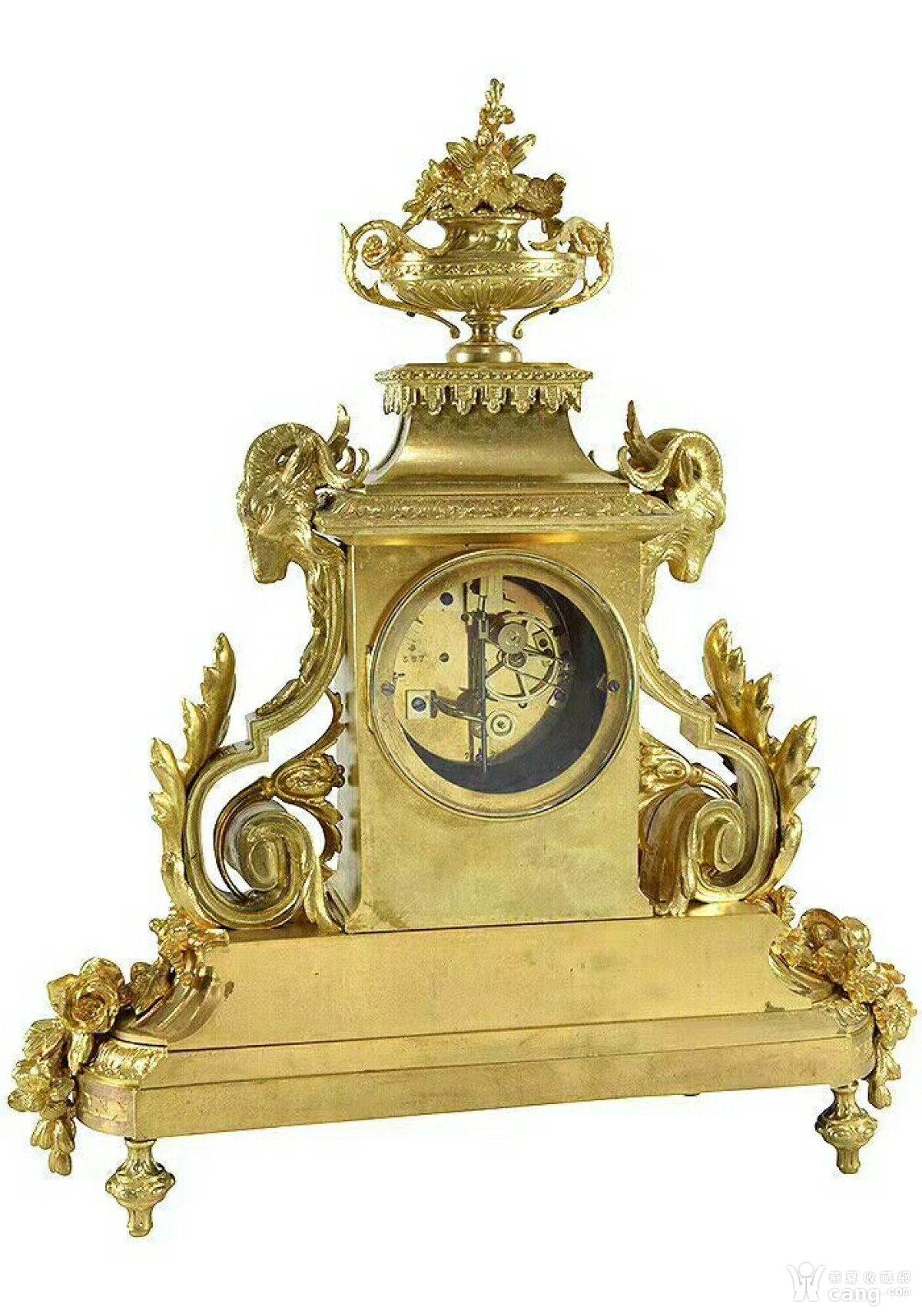 精美拿破仑三世时期大型钟摆