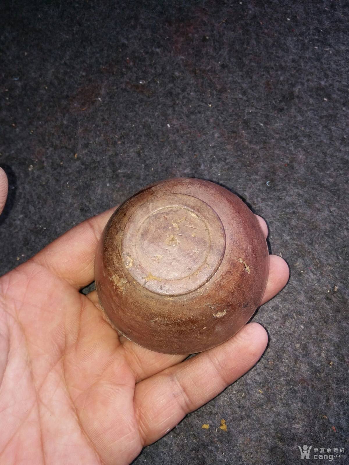 清代沉香木碗识货的拿