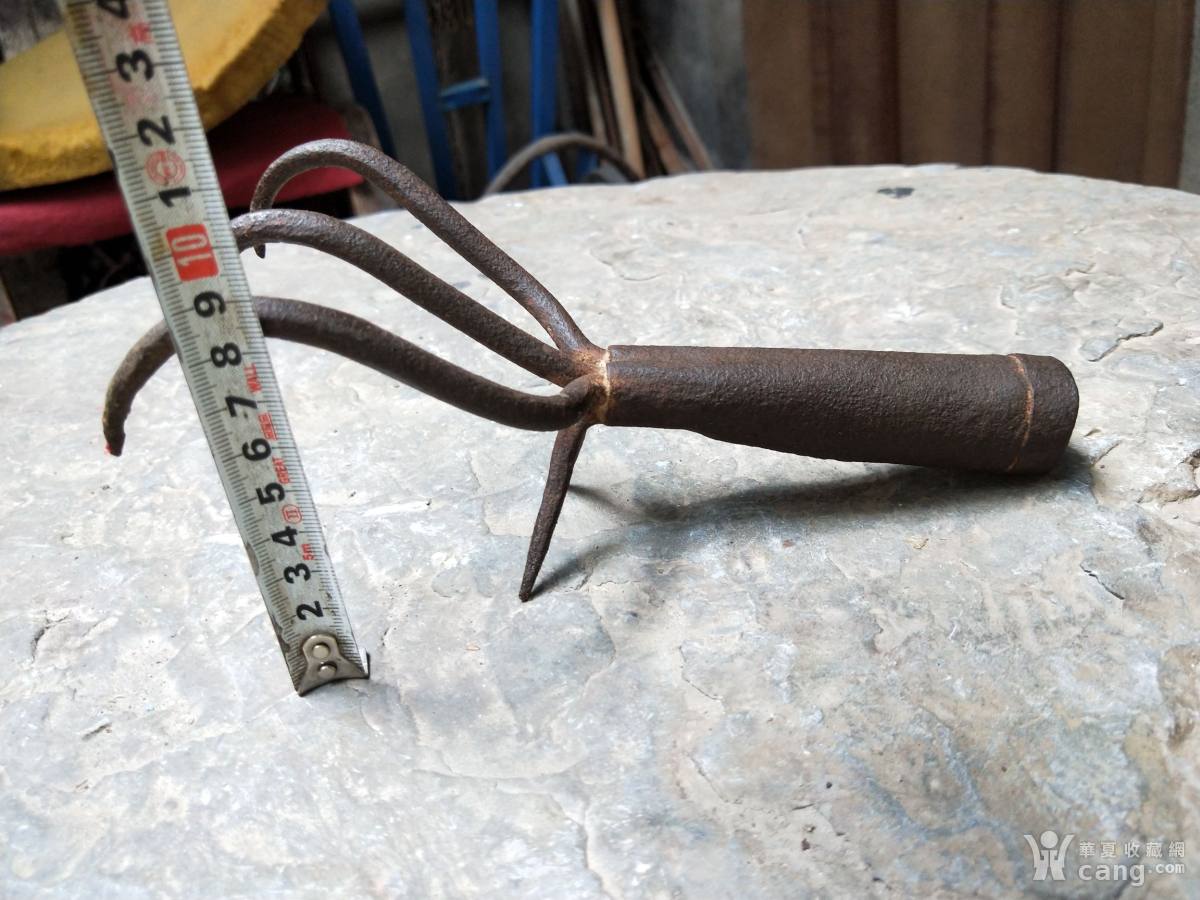 清代老铁器五爪