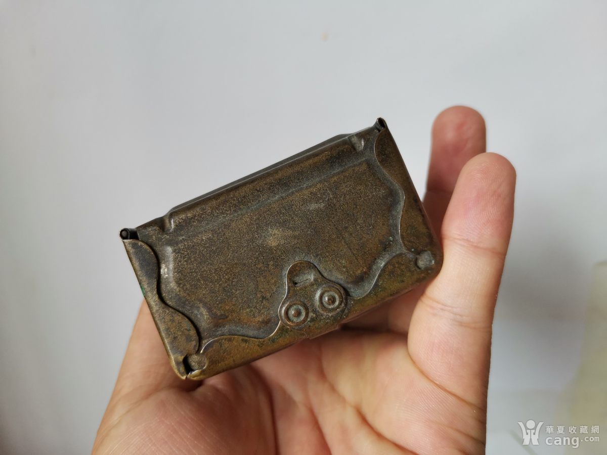 民国精美小铜盒