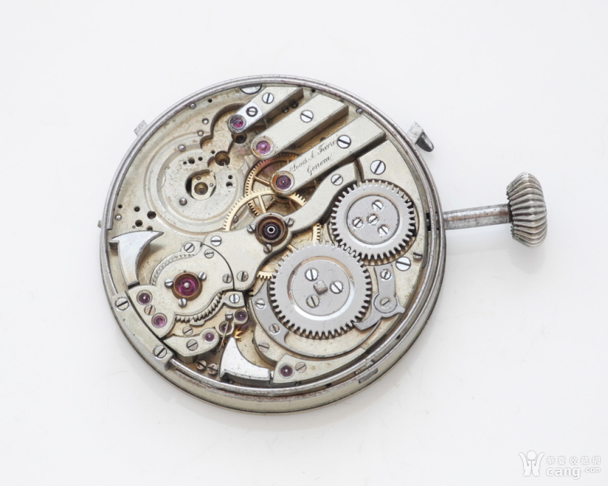 瑞士积家高等级三问怀表机芯