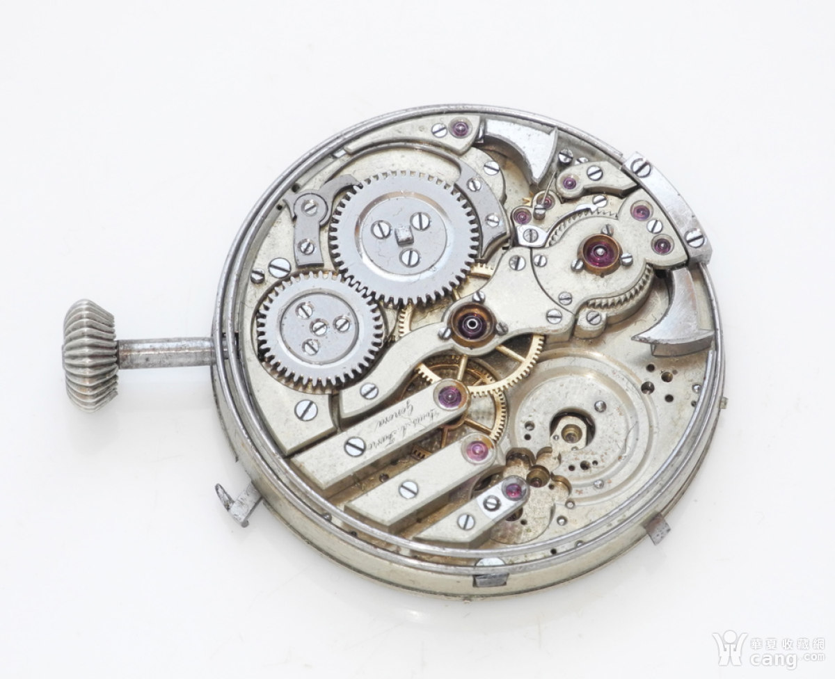 瑞士积家高等级三问怀表机芯