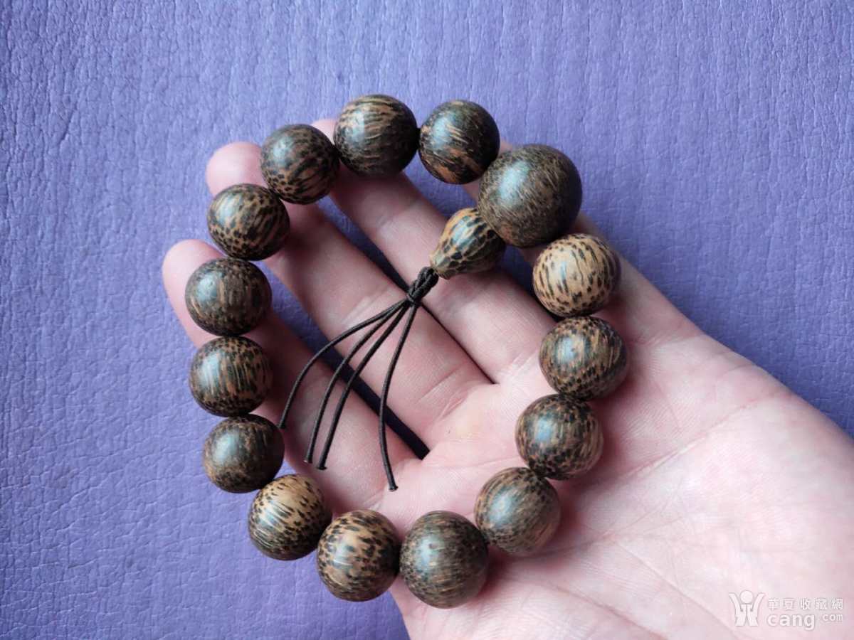 越南虎皮纹沉香手串