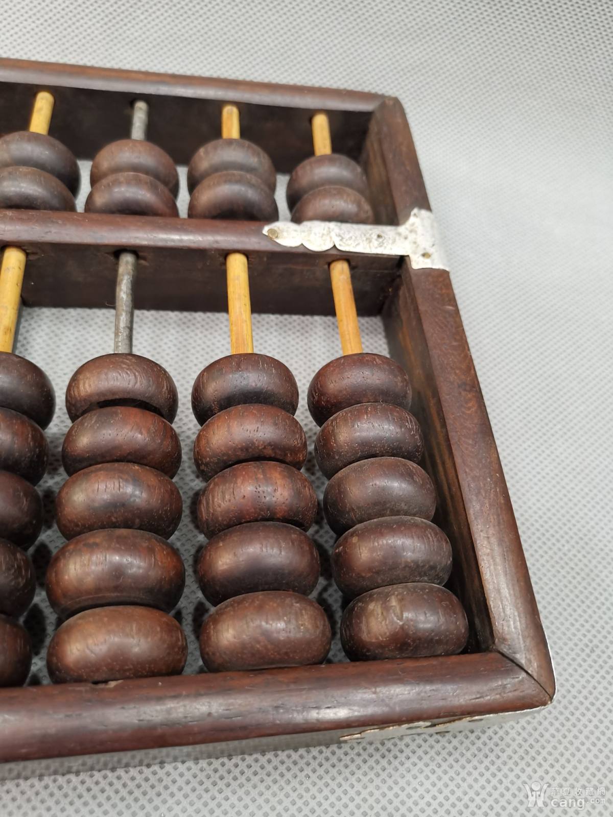 民国黄花梨十三杆算盘._地摊交易_华夏收藏网