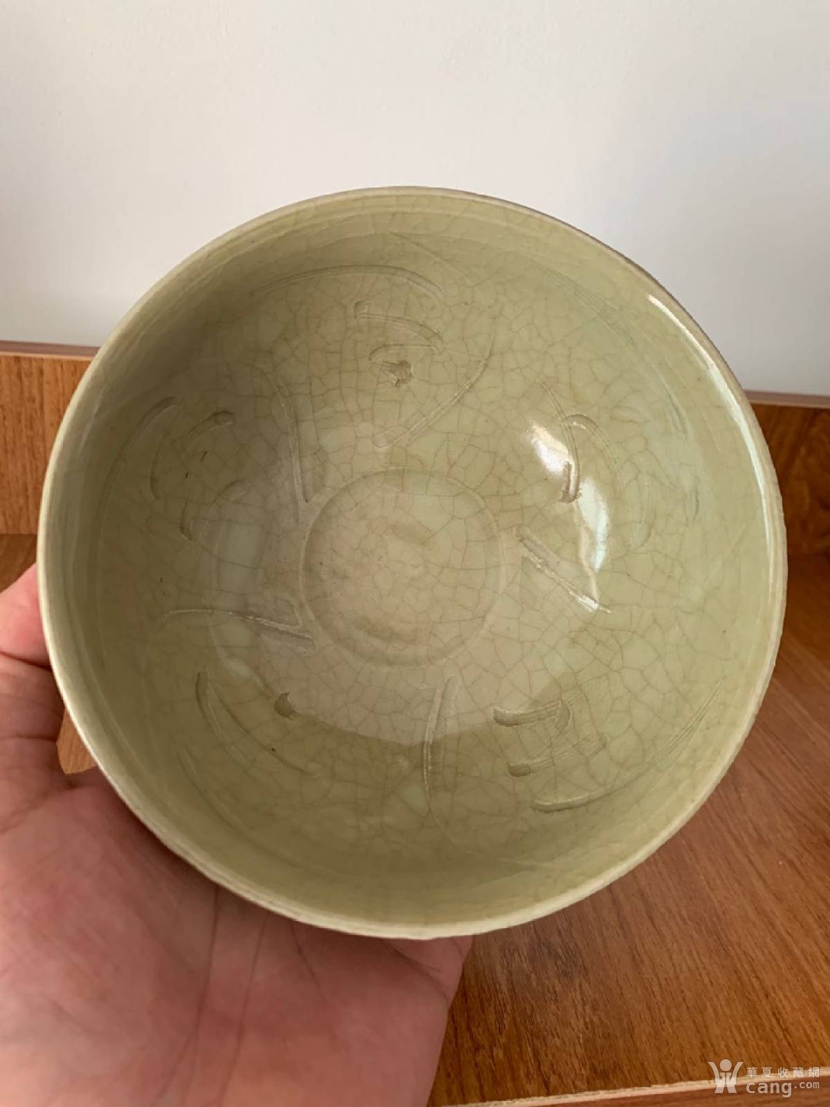 宋代同安窑珠光青瓷划花碗