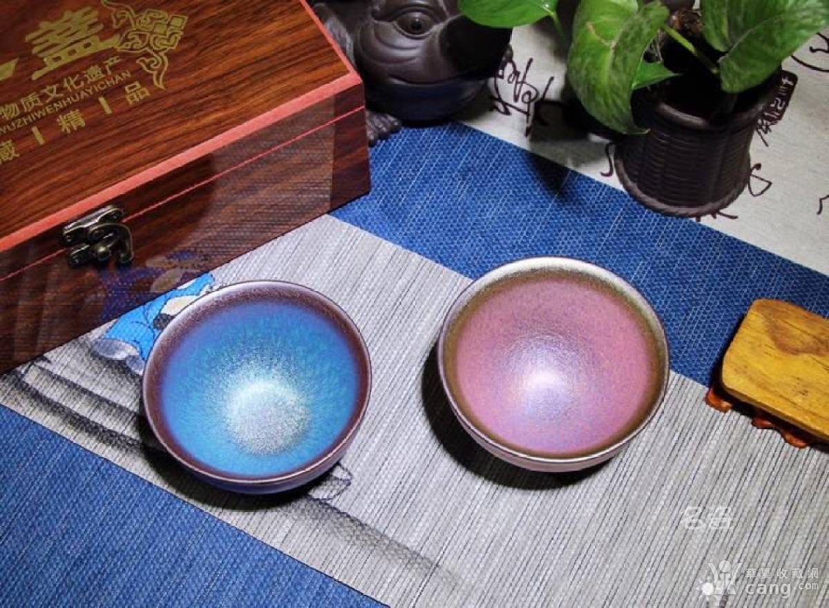 情侣对杯作者水吉名师罗军罗军建盏工作室一盏一证书