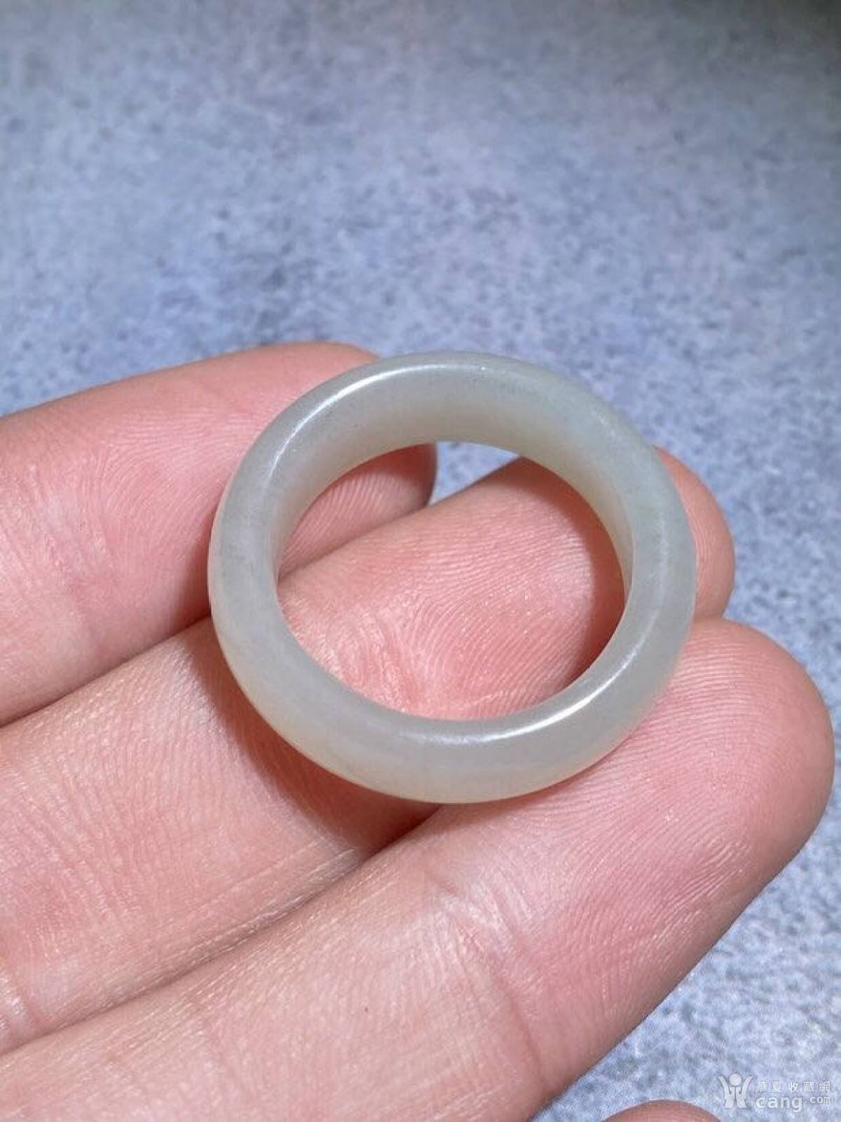 老库存和田玉 戒指 香港回流 古玉老玉