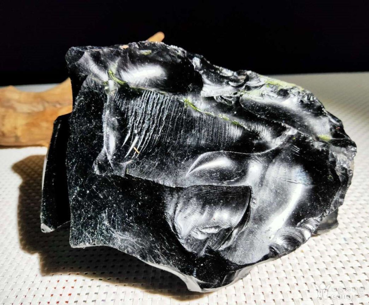 4229 新疆 天然 火山玻璃 3.9斤