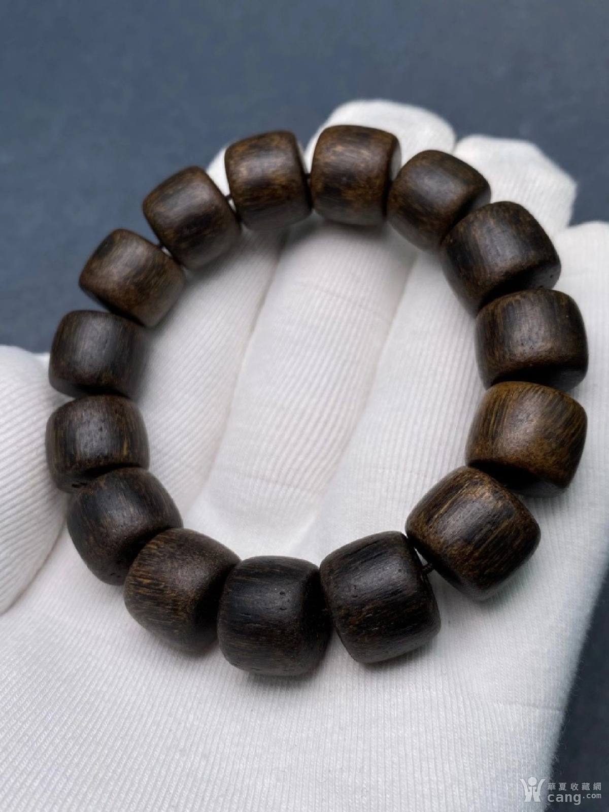 惠安桶珠老料沉香 规格:1.2*1.5cm克重:28克左右