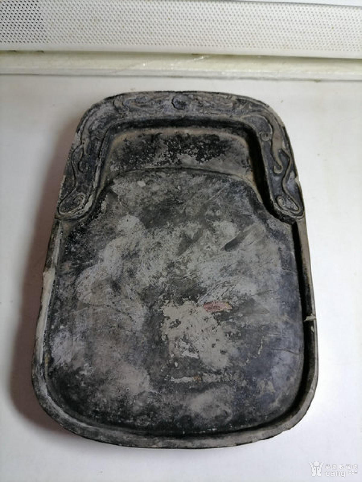 清代带工的老澄泥砚