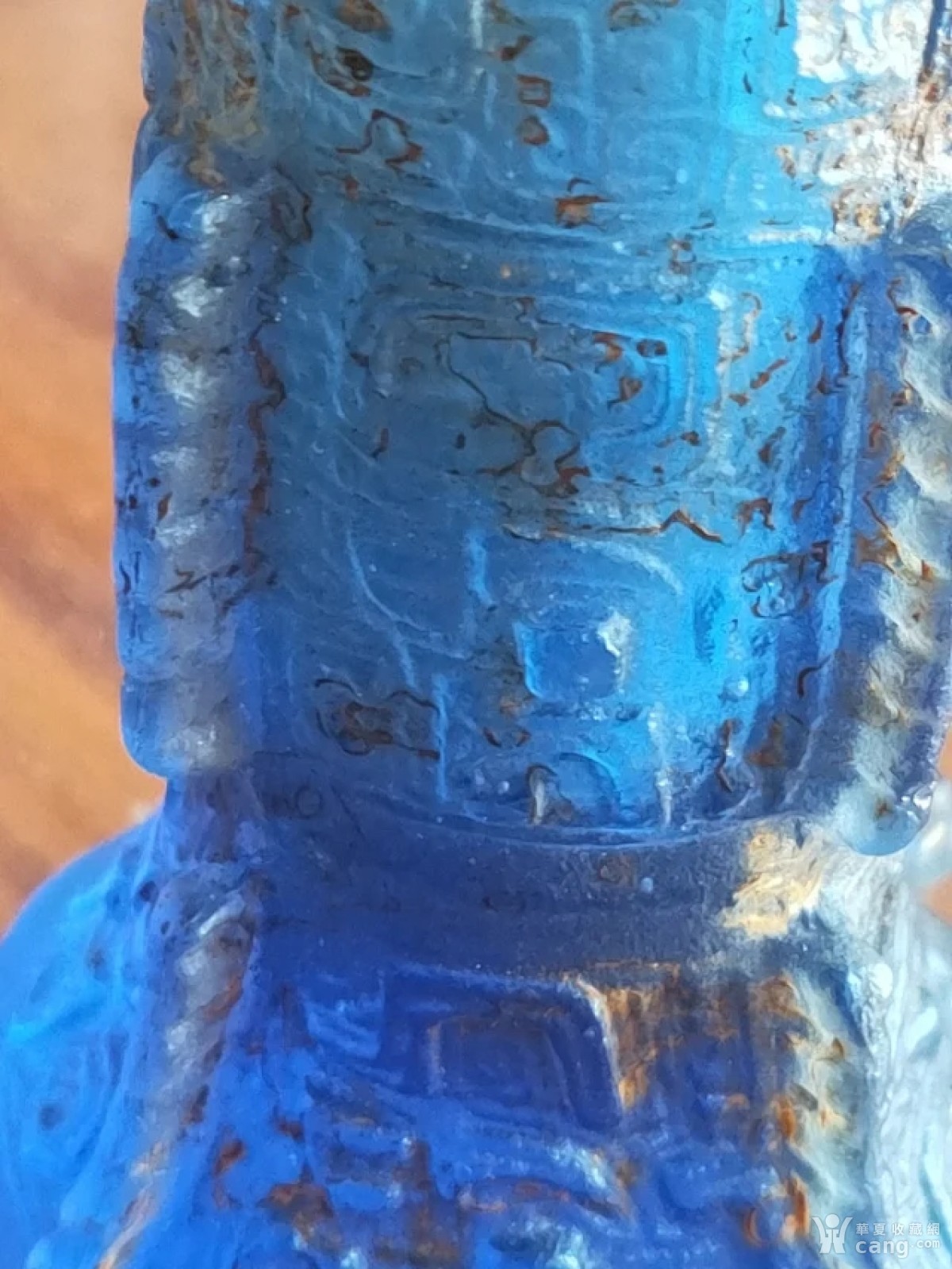 唐代老琉璃【出机尊】10-7.5厘米,又小伤