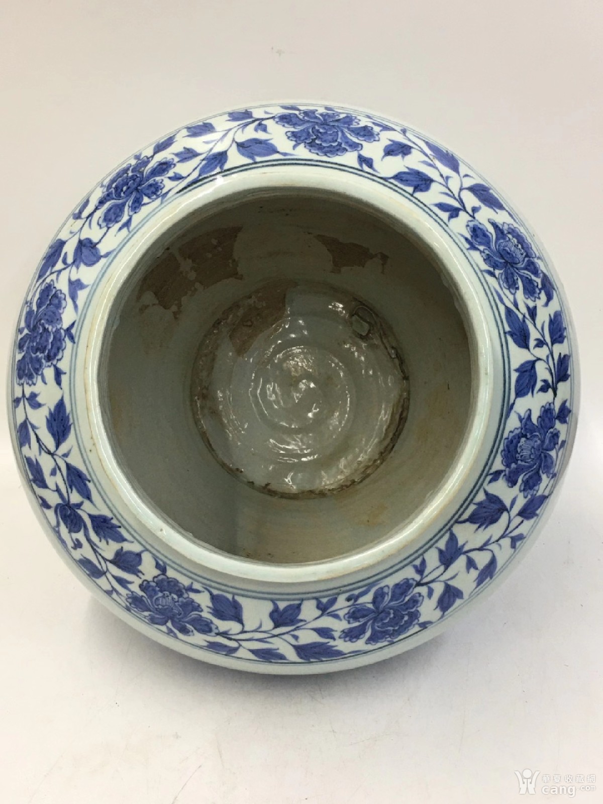 元青花龙纹罐_地摊交易_华夏收藏网