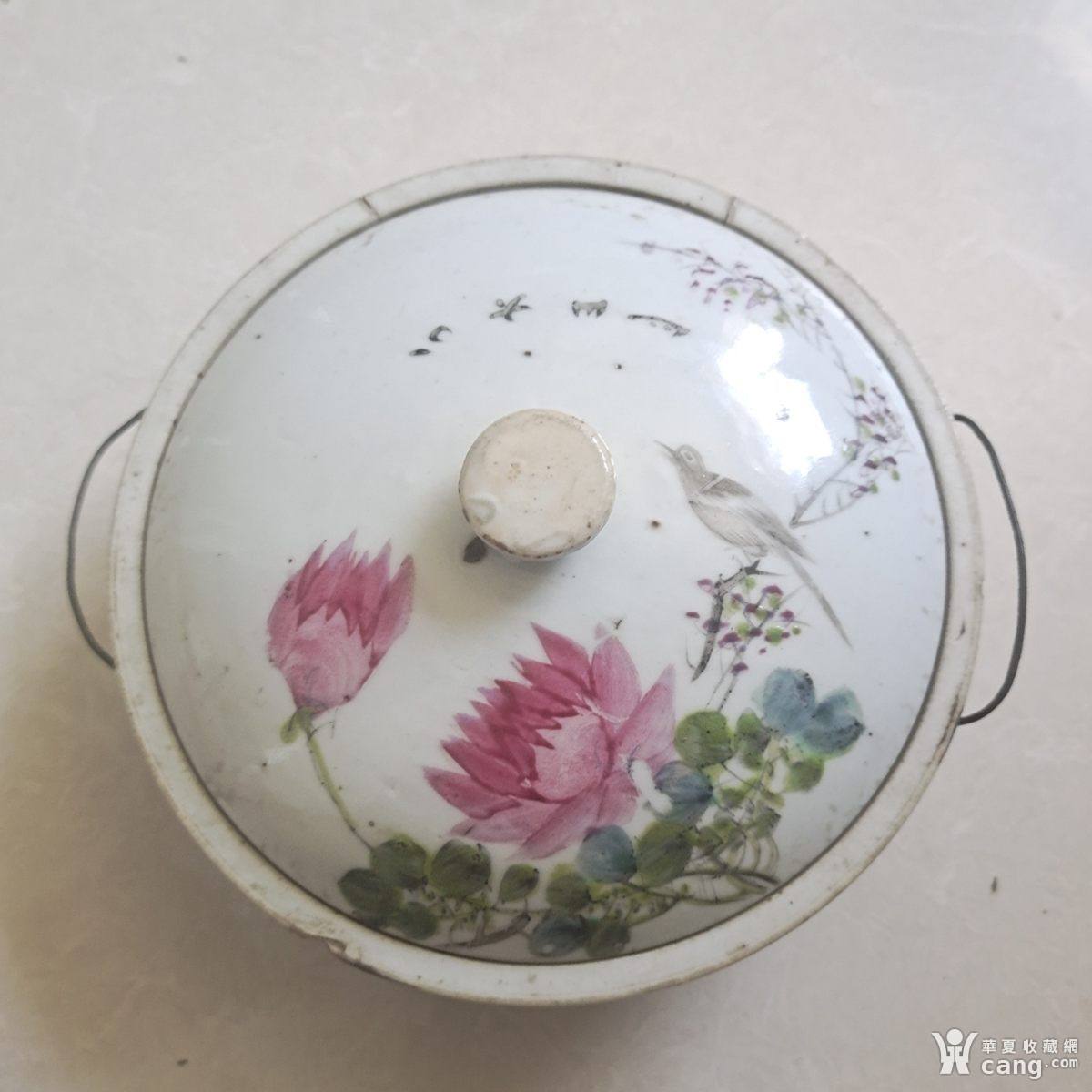 瓷器 明清 包老,清末民国浅绛彩宫廷名家少山做一品锅