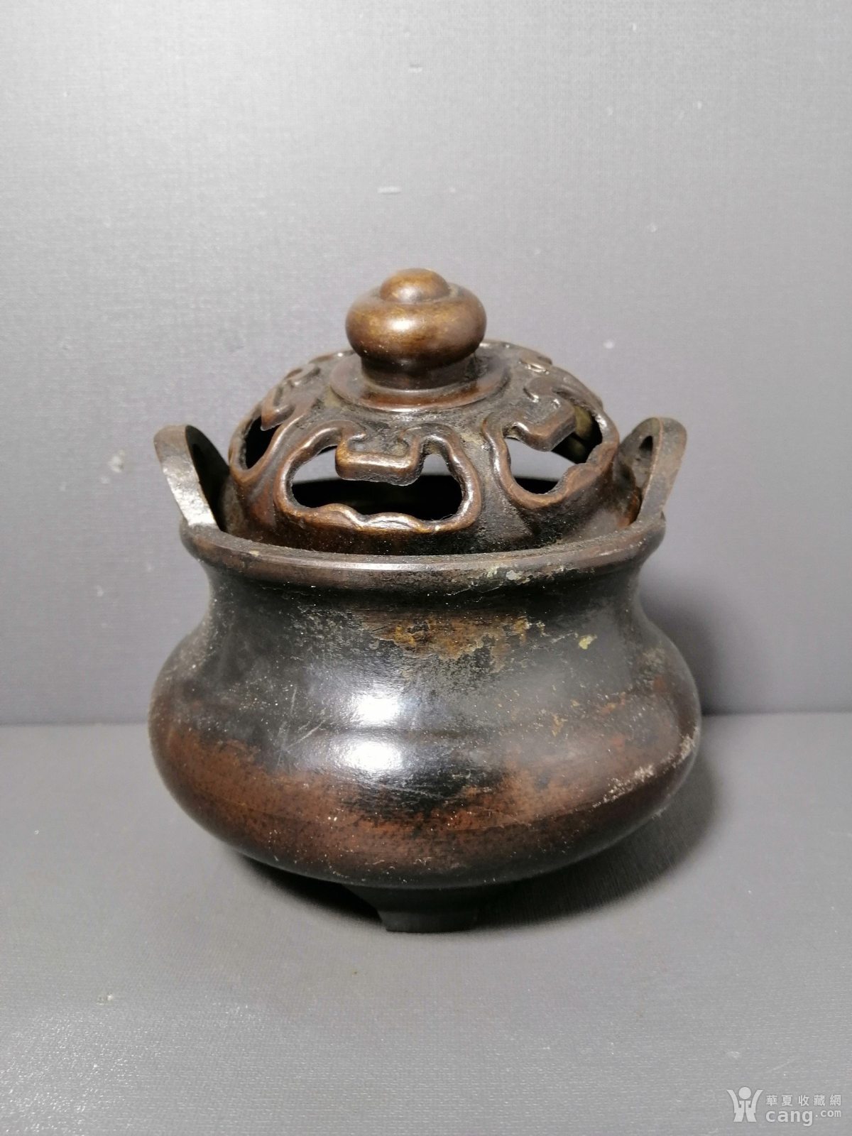 日本回流 铜器 熏香炉