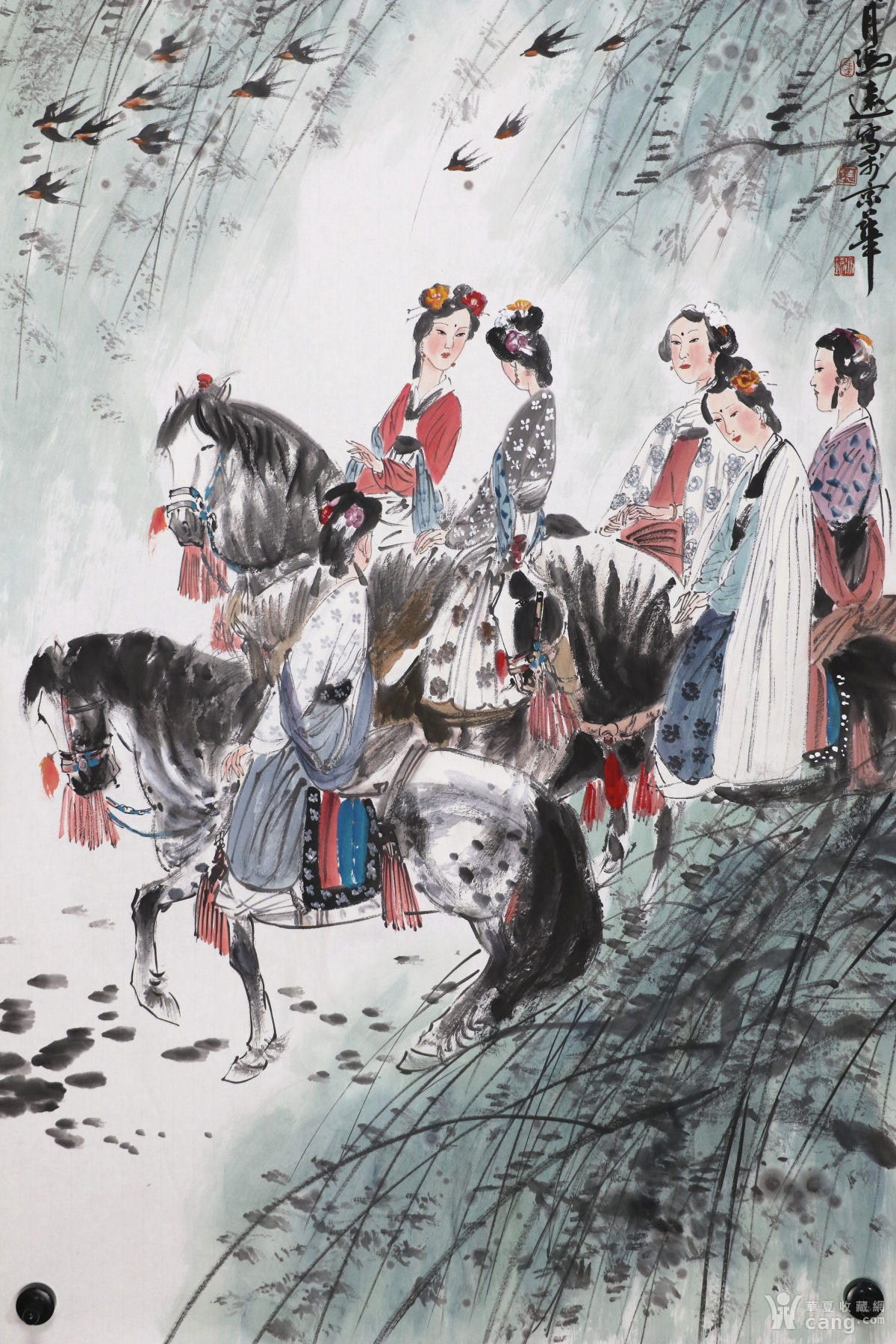 书画篆刻 国画 冯远,款,人物,避免争议只包手绘