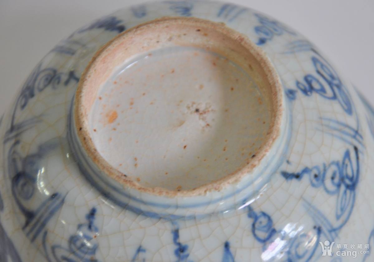 明代早期空白期青花碗