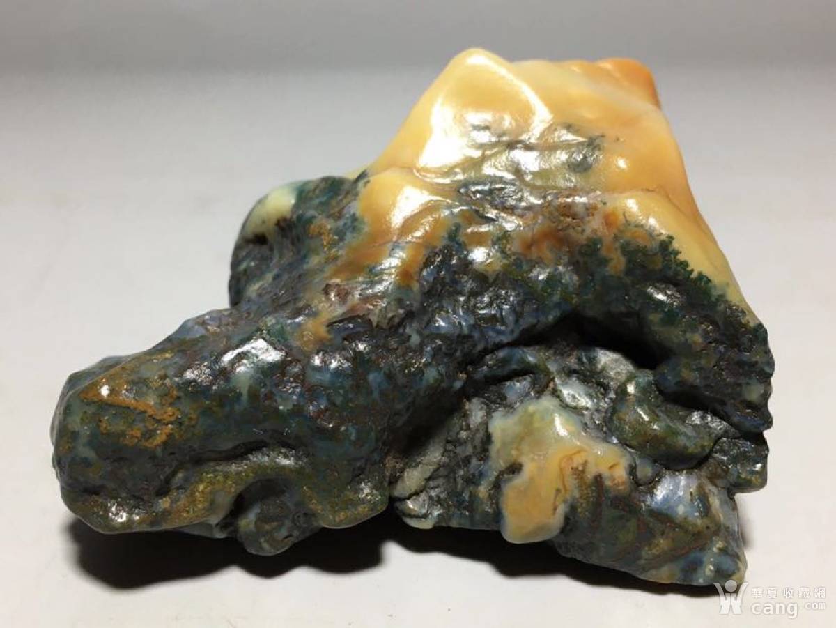 天然银根水草玛瑙石