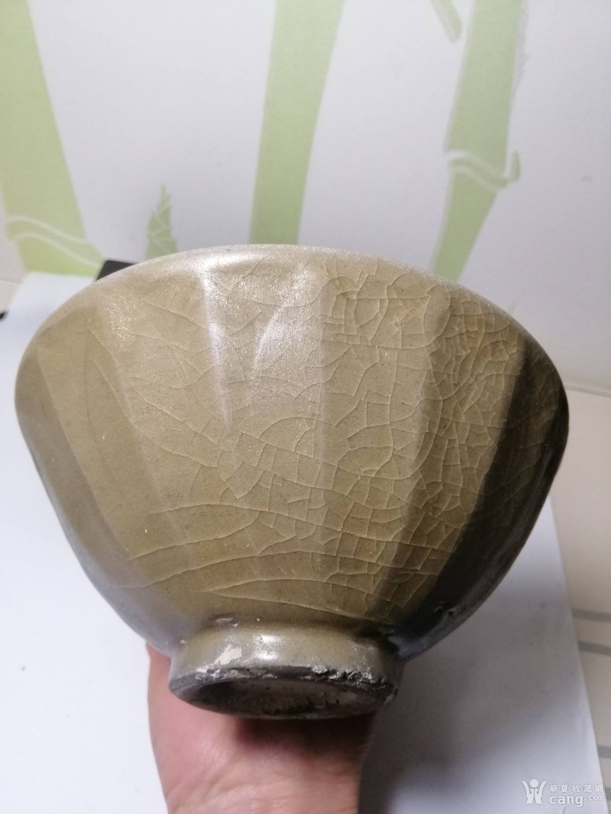 宋代龙泉金村窑莲瓣碗