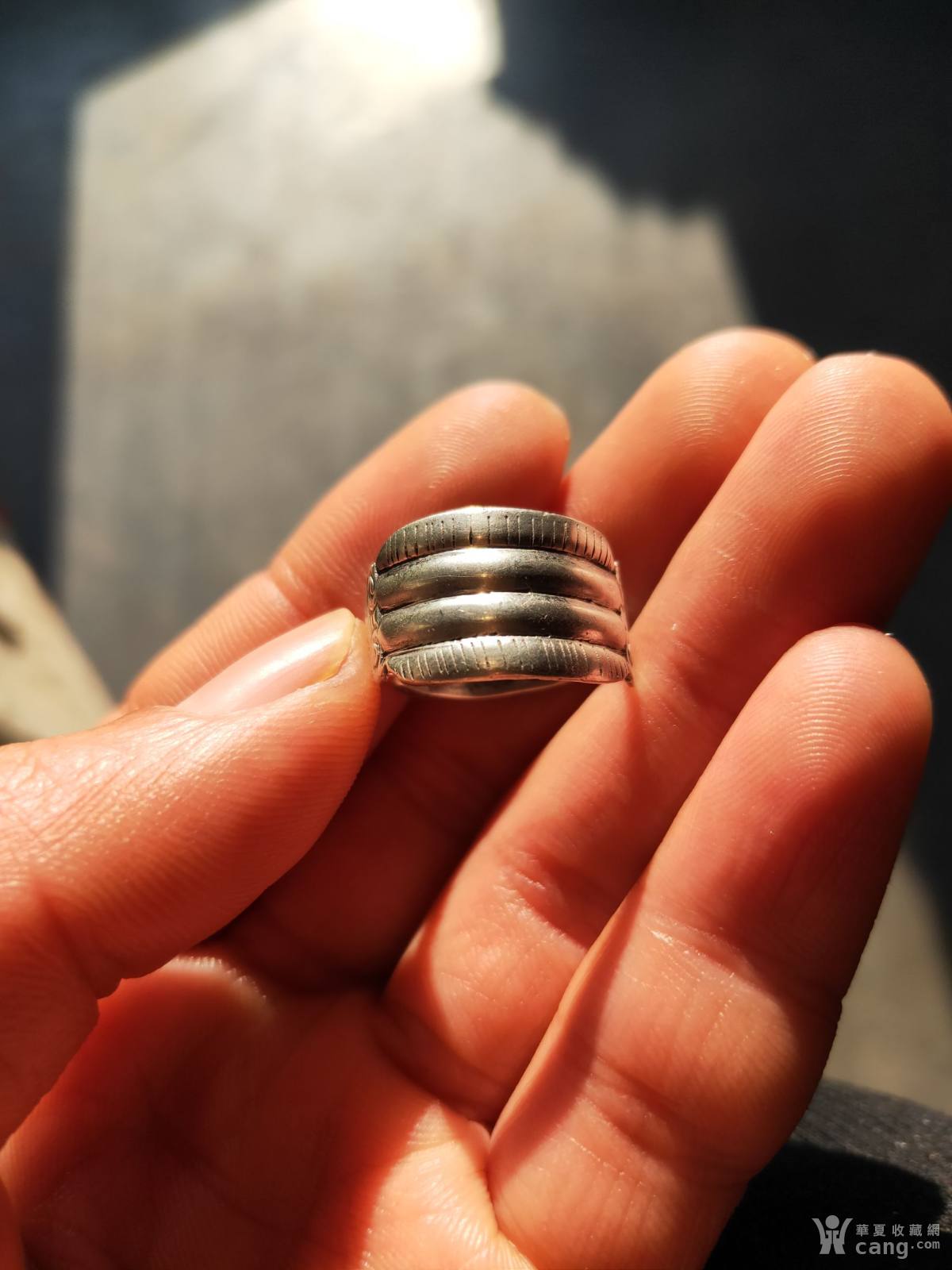 民国老银戒指!