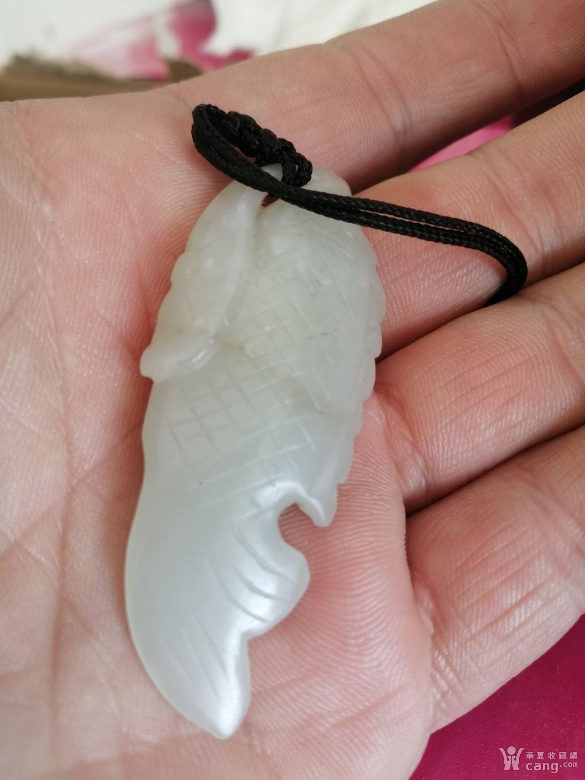 清代开口刀工玉鱼>