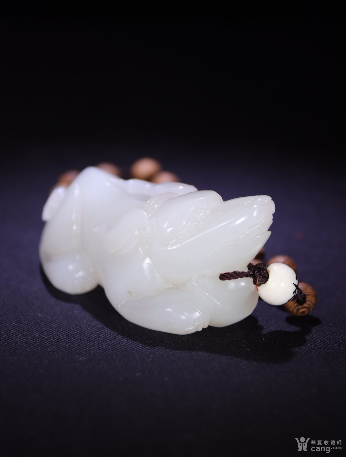 和田玉 旺财 手把件