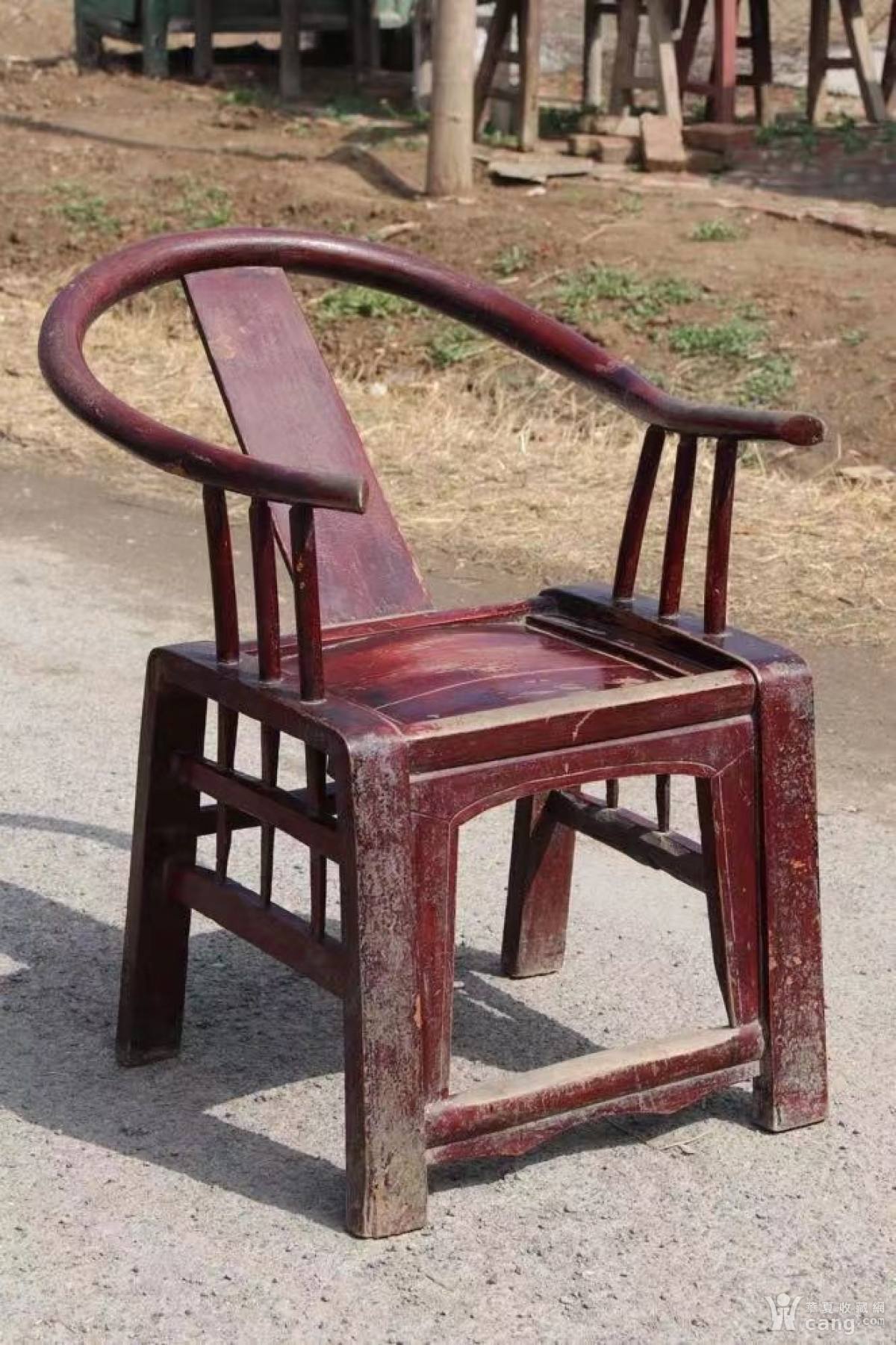 榆木躺椅，