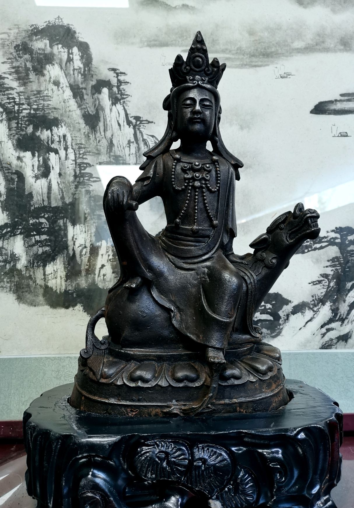 古董,明代佛像,藏友旧藏寄賣,青銅製古美術品,高3⃣️1⃣️cm,重4100克 42333_a1859904021_w1214_h1744.jpeg