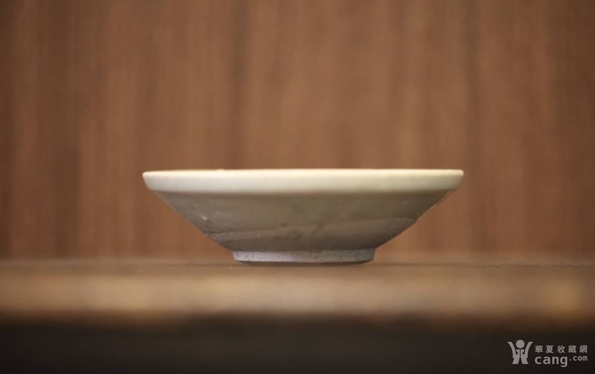 宋,建宁窑青白釉酒盏_地摊交易_华夏收藏网